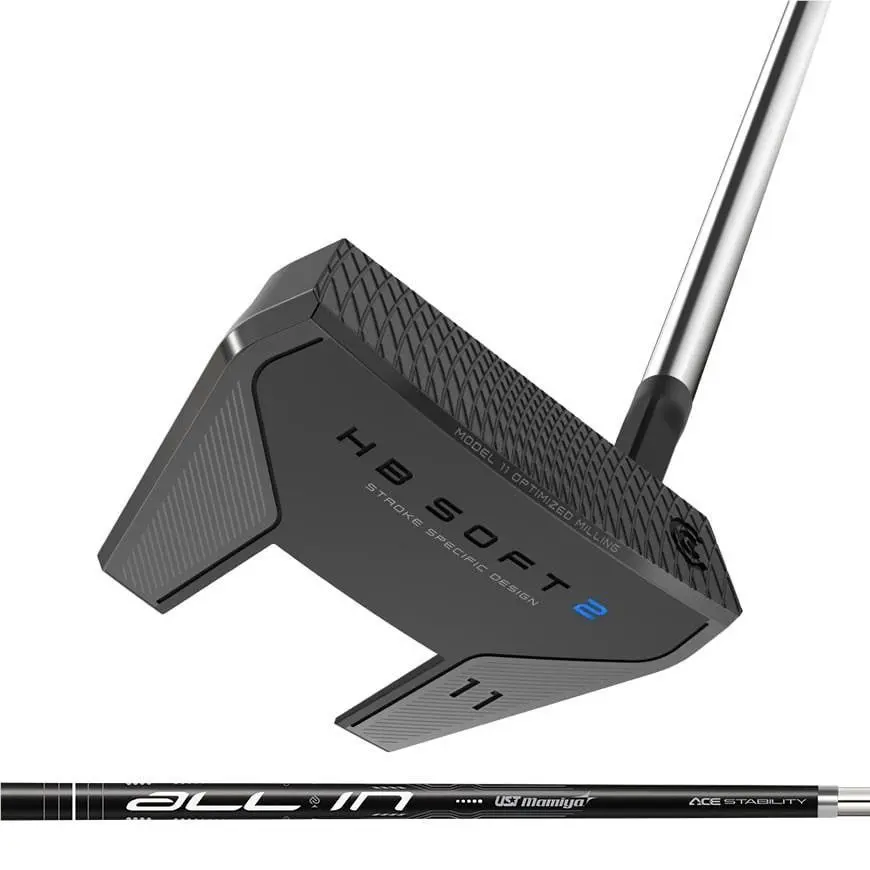 Cleveland Golf  - HB SOFT 2 Black Putter Model 11S - Black 8