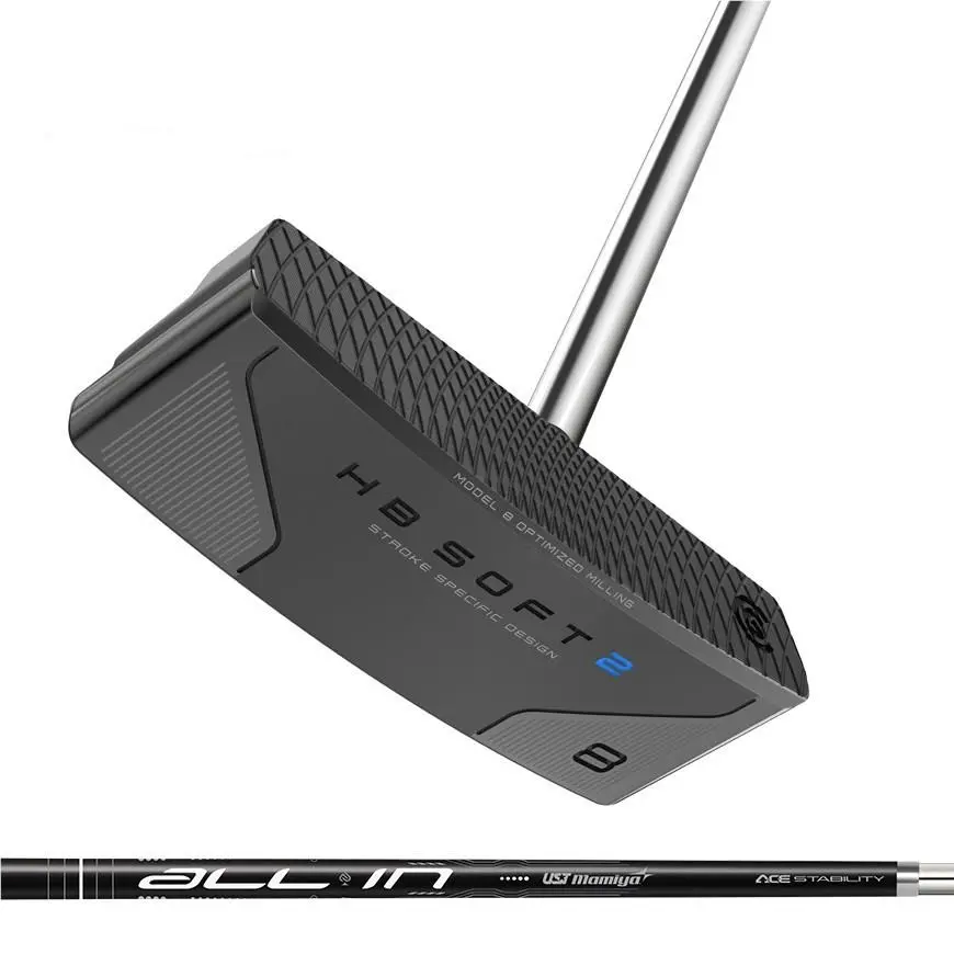 Cleveland Golf  - HB SOFT 2 Black Putter Model 8C - Black 8