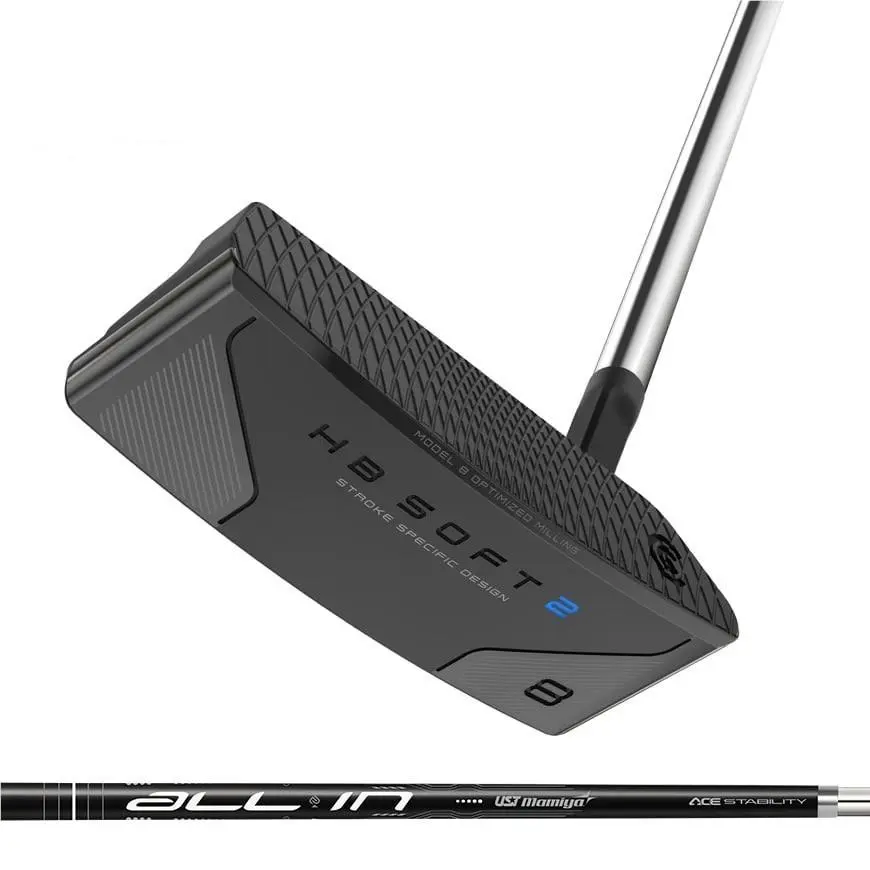 Cleveland Golf  - HB SOFT 2 Black Putter Model 8S - Black 8