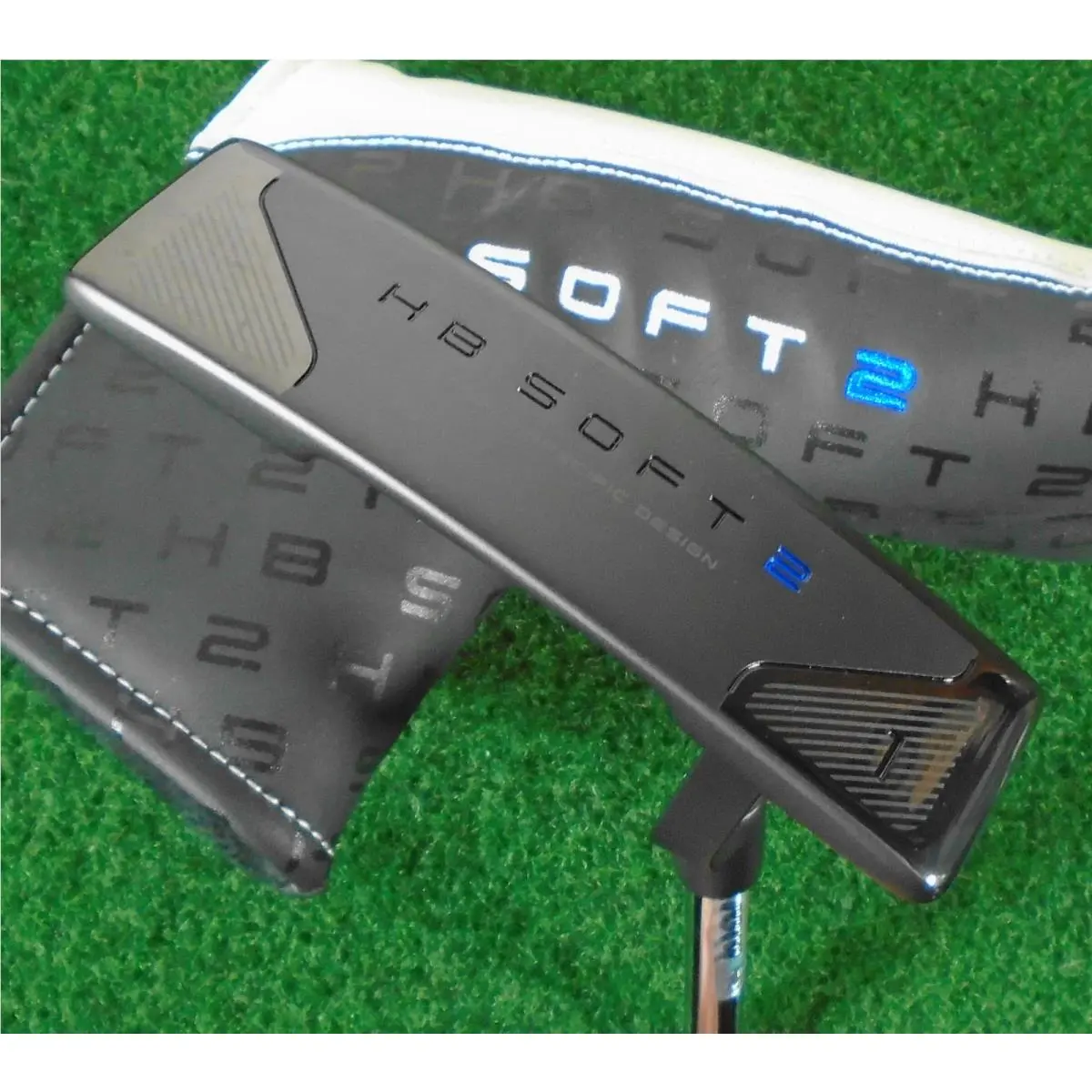 Cleveland HB Soft 2 Black Model 1 Putter Ust All-in Slight Arc 35 Cover