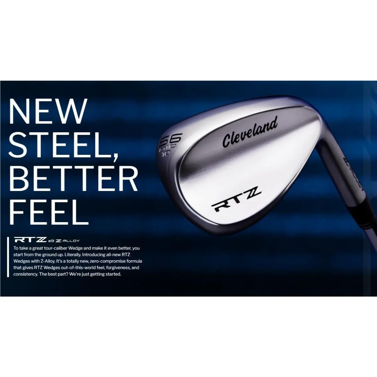 Cleveland Golf  - RTZ Tour Satin - RTZ Tour Satin - Chrome, Lie Angle: Black 13