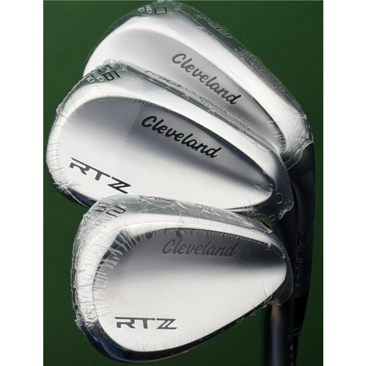 Cleveland Rtz Tour Satin Wedge Set 52-10 56-10 60-10 Steel DG Spinner RH