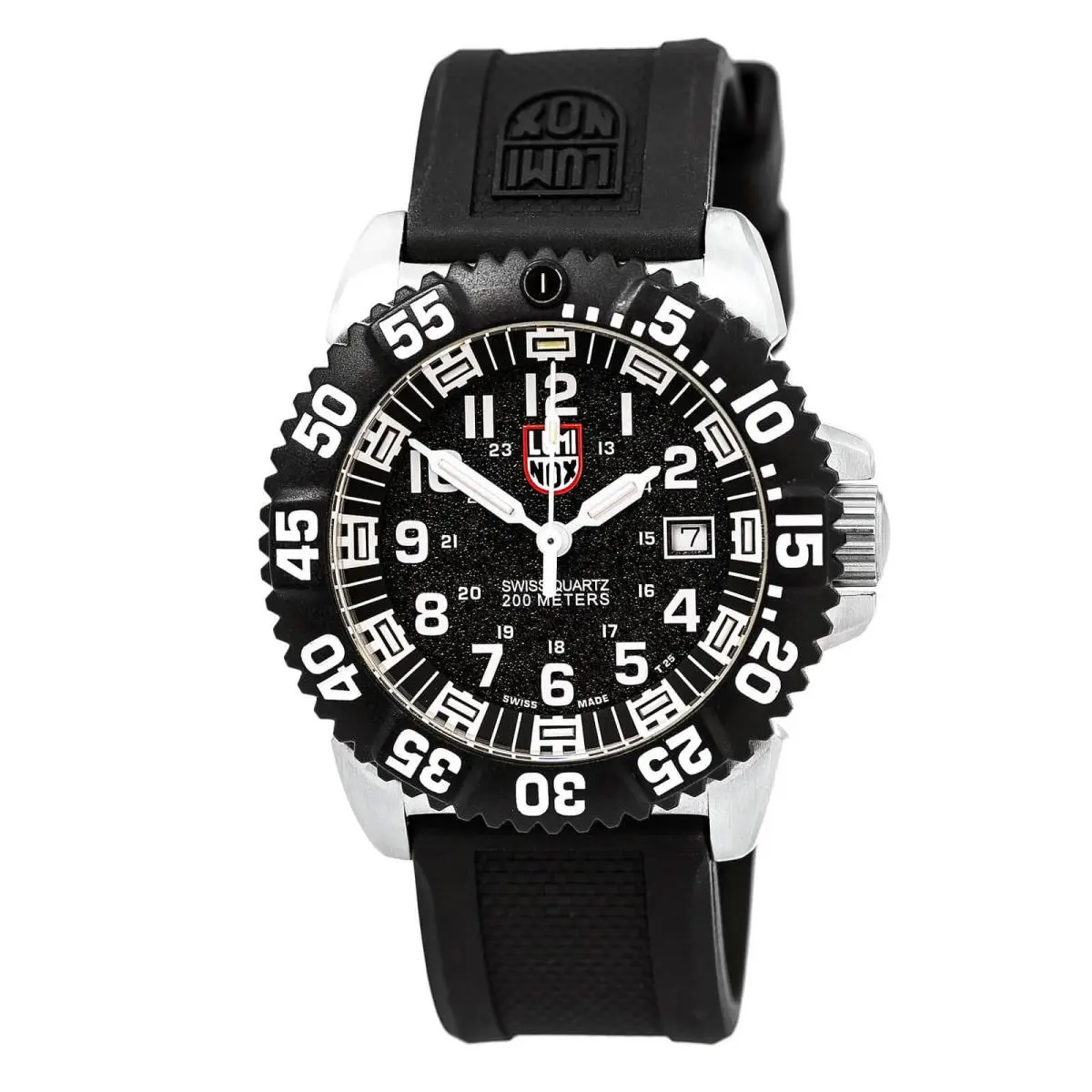3151 Men`s White Numeral Steel Colormark Watch by Luminox