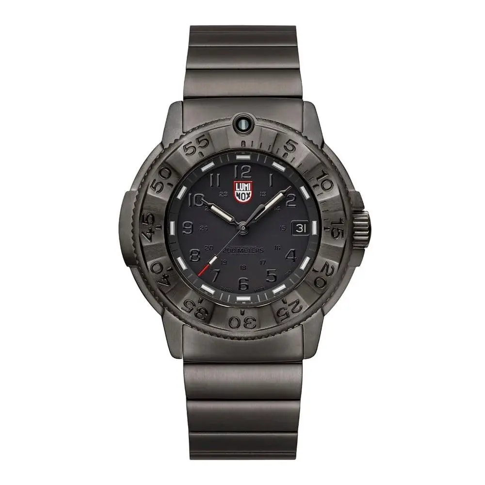 XS.3228.NSF Navy Seal Foundation Blackout Dial Quartz Sapphire 43mm by Luminox