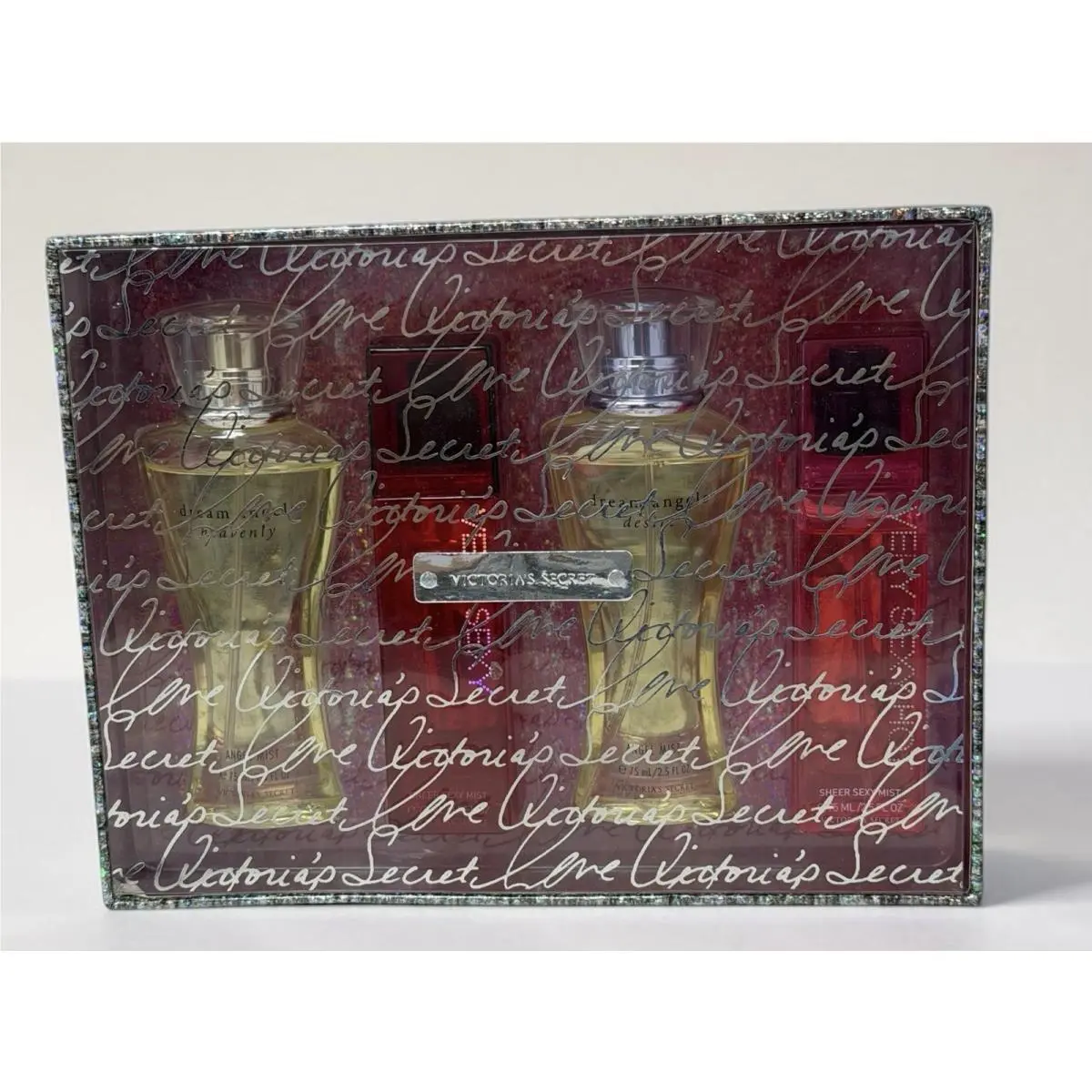 Victoria Secret Dream Angels Heavenly Desire Very Sexy Hot Mist Spray Set Vtg by Victoria's Secret
