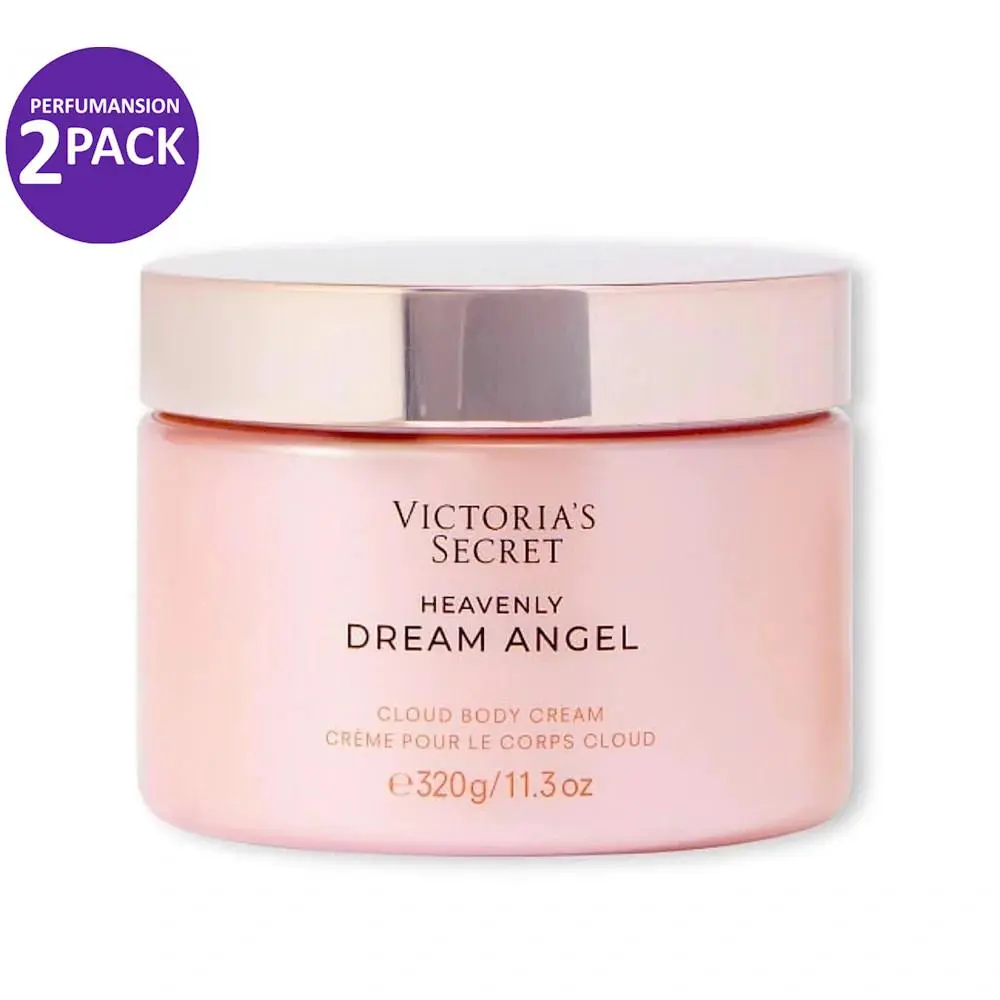 Victoria`s Secret Heavenly Dream Angel Cloud Body Cream 320g 11.3oz 2 Pack by Victoria's Secret