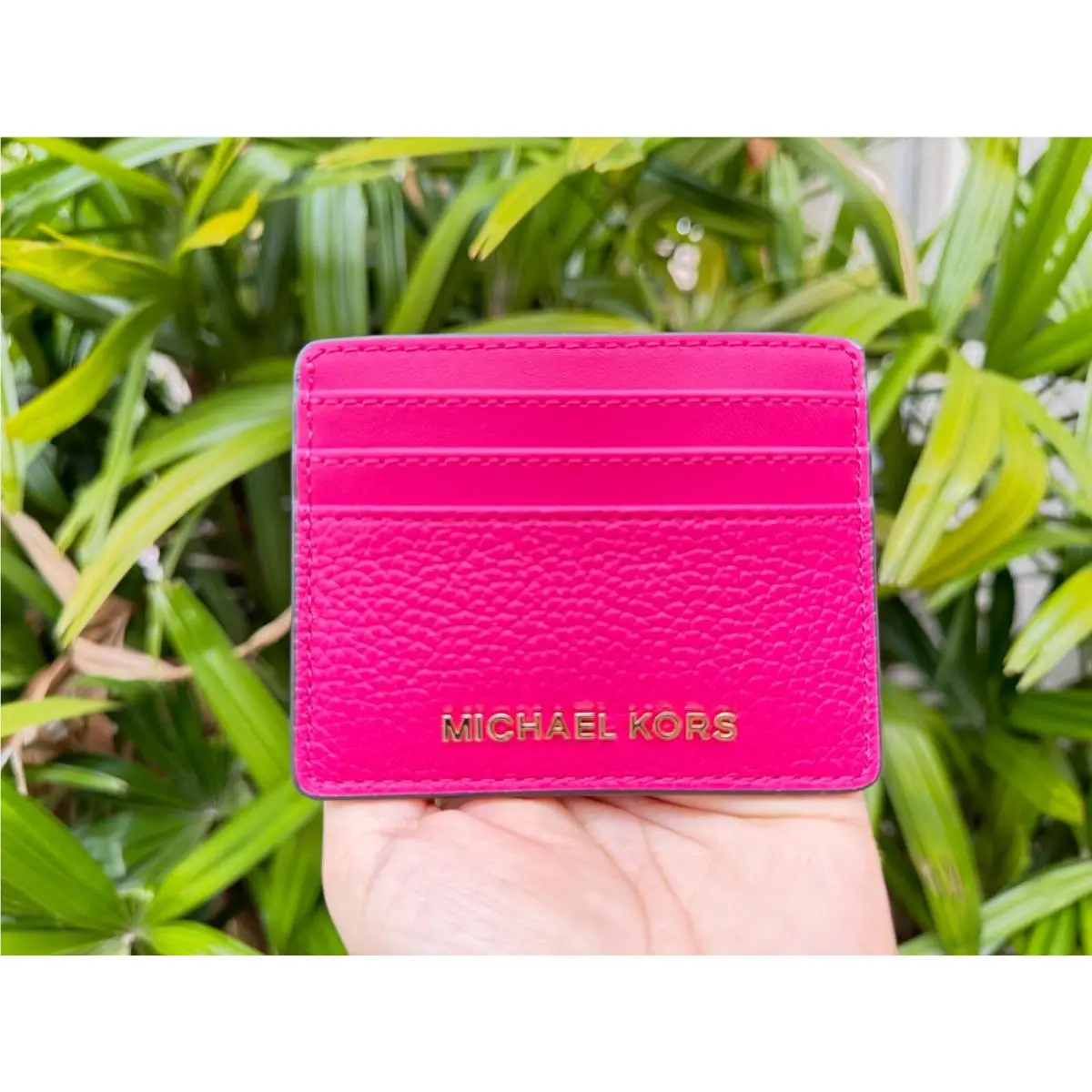 Michael Kors Jet Set Travel Card Case Holder Wallet