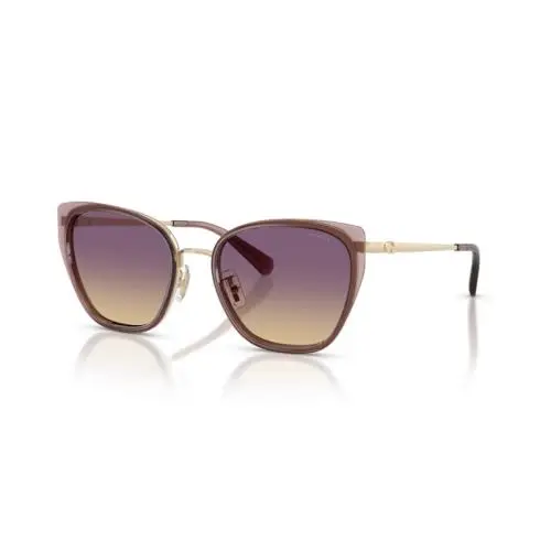 Women`s 53mm Gold Iris Sunglasses HC7187-948570-53 by Coach