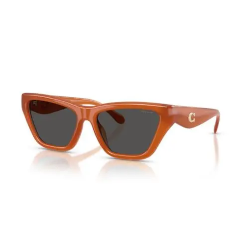 Women`s 56mm Milky Amber Sunglasses HC8449U-593087-56 by Coach