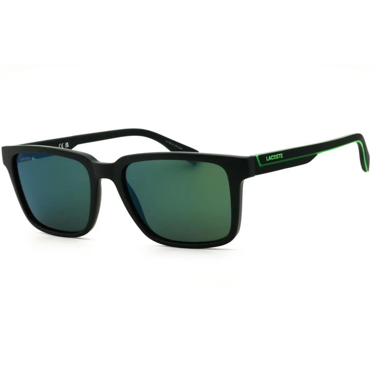 L6032-301-54 Sunglasses Frame Size 54mm 145mm 18mm Green Men by Lacoste