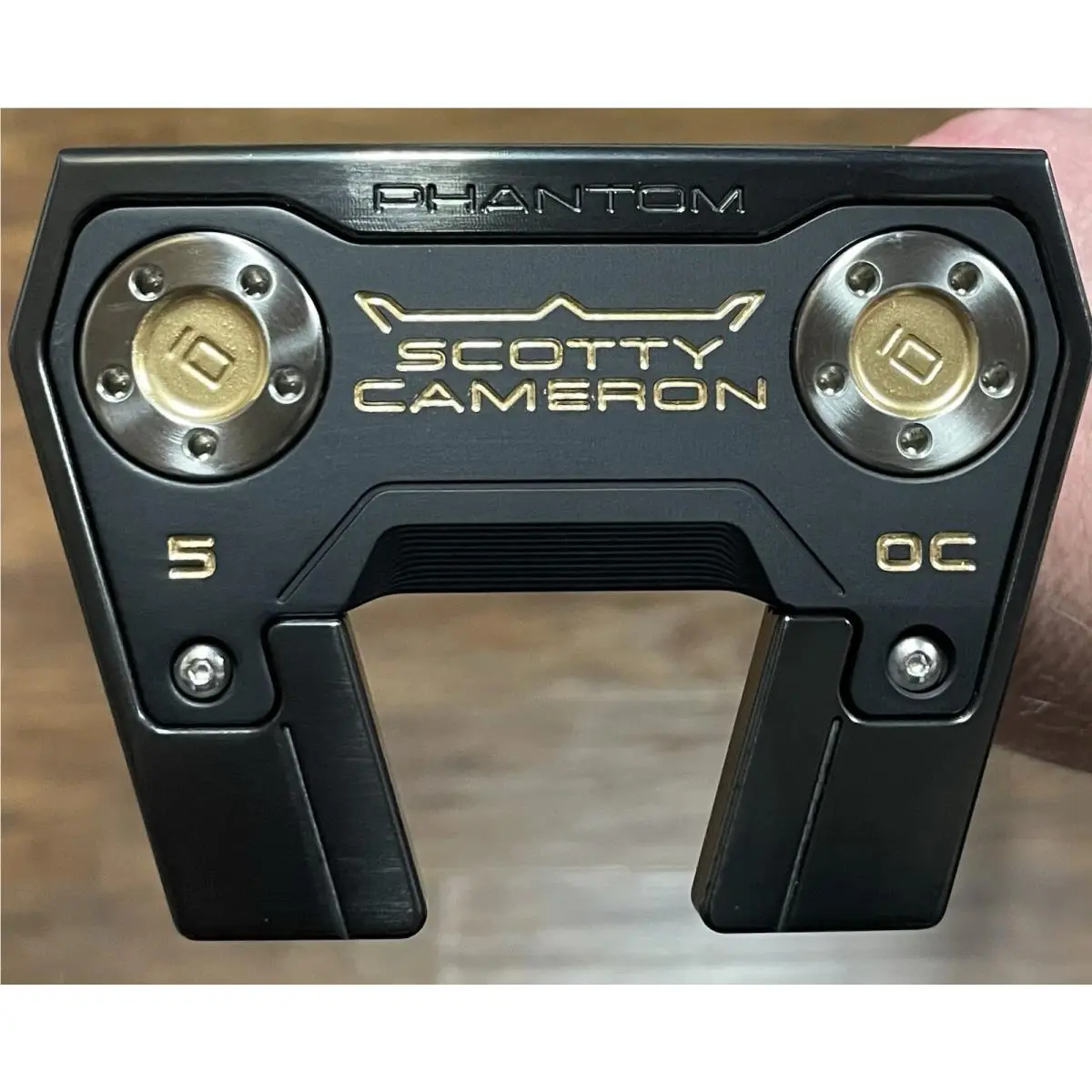 Scott  - Phantom 5 OC - 2026 - SCS - Xtreme Dark Finish - DLC - Gold, Lie Angle: Black 2