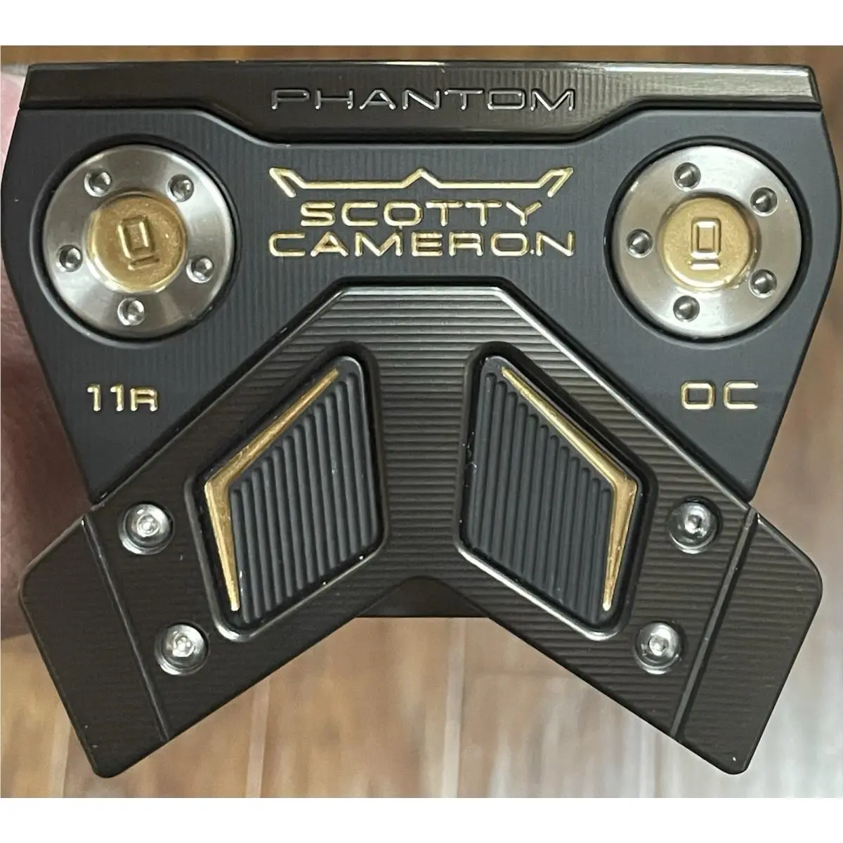 Scott  - Phantom 11R OC - 2026 - Xtreme Dark Finish - DLC - Gold, Lie Angle: Black 2