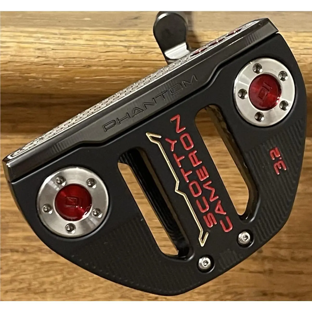Scott  - Phantom 3.2 - 2026 - SCS - Xtreme Dark Finish - DLC - Red, Lie Angle: Black 0