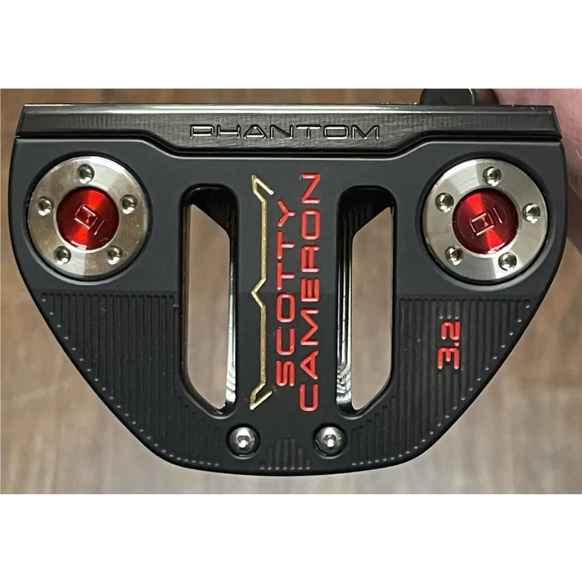 Scott  - Phantom 3.2 - 2026 - SCS - Xtreme Dark Finish - DLC - Red, Lie Angle: Black 2