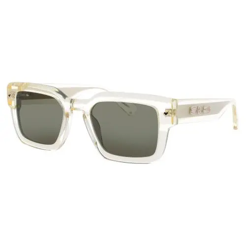 L6071s-750 Sunglasses Sun Glasses 750 52mm Unisex Transparent Yellow by Lacoste