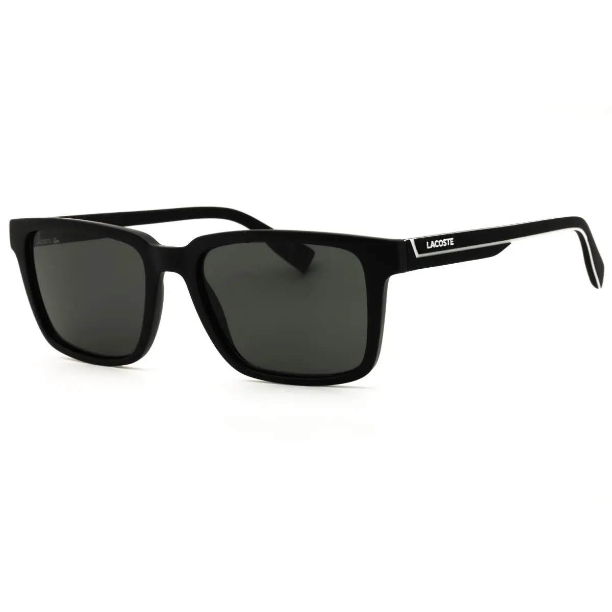 L6032-002-54 Sunglasses Frame Size 54mm 145mm 18mm Black Men by Lacoste