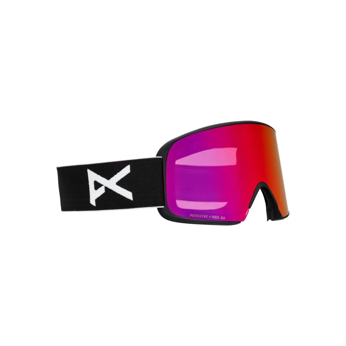 Anon M6 Snow Goggles Black Frame Perceive Sunny Red Lens