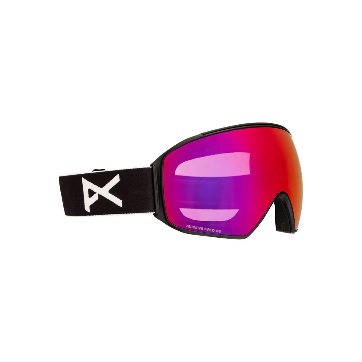 Anon M4 Toric Snow Goggles Black Frame Perceive Sunny Red Lens