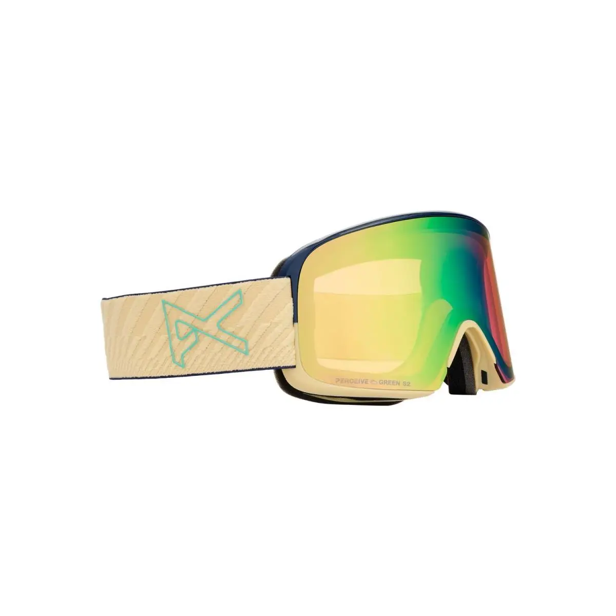 Anon M6 Snow Goggles Beechwood Frame Perceive Variable Green Lens