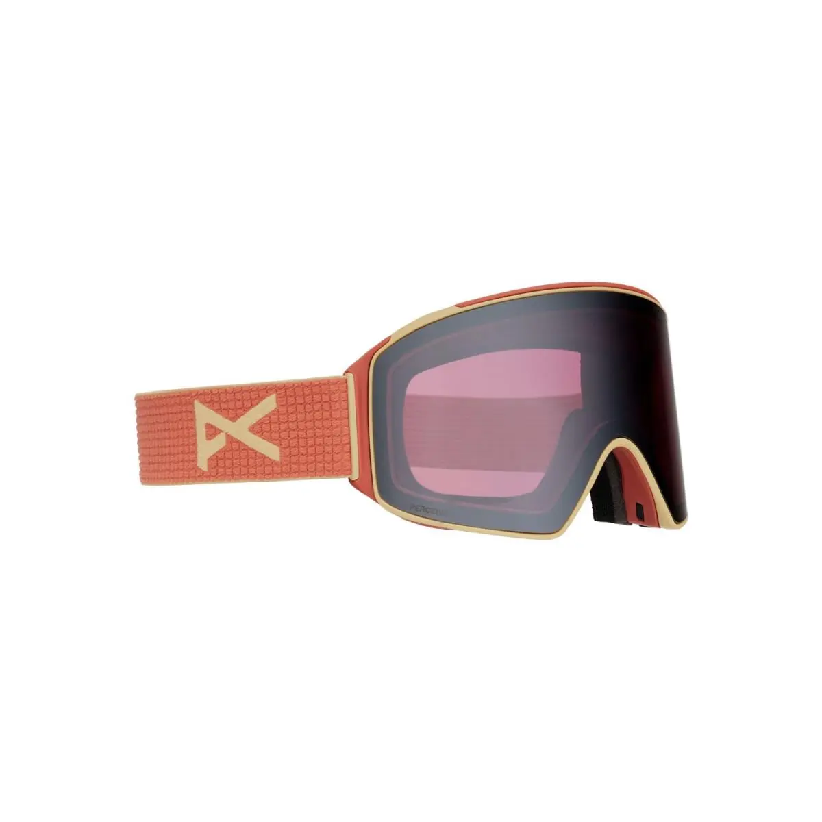 Anon M4 Cylindrical Snow Goggles Terracotta Frame Perceive Sunny Onyx Lens