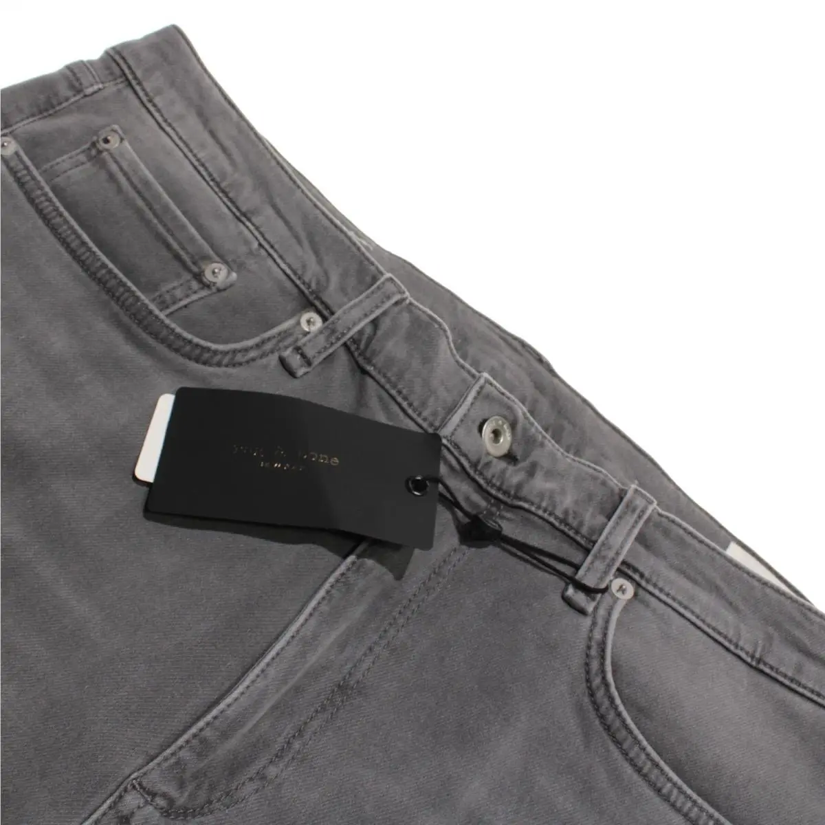 Rag Bone 5 Pocket Denim Jeans Size 38 US Fit 2 Slim Fit in Gray by Rag & Bone