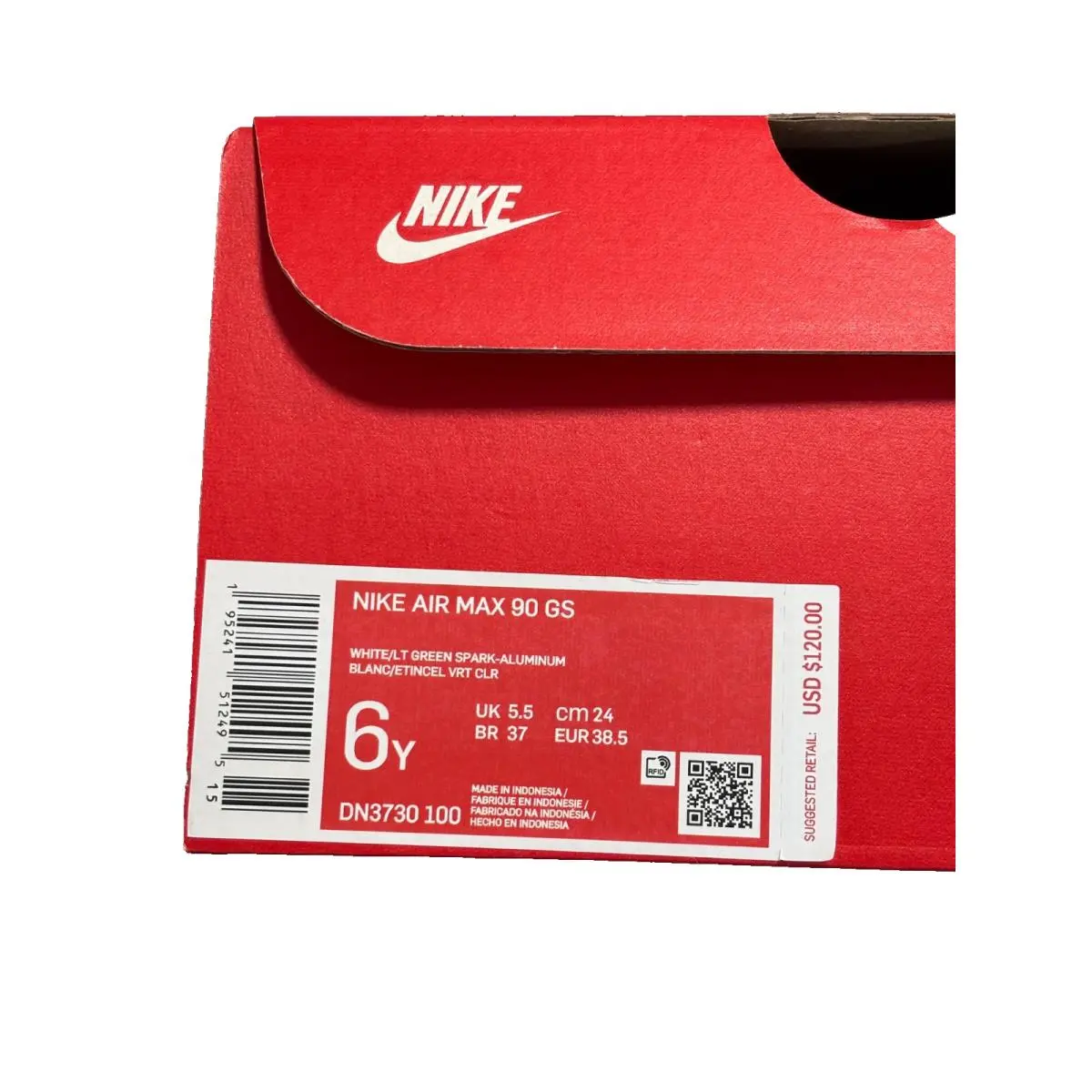 Nike shoes - Nike Air Max 90 - Air Max - DN3730-100 - White 34