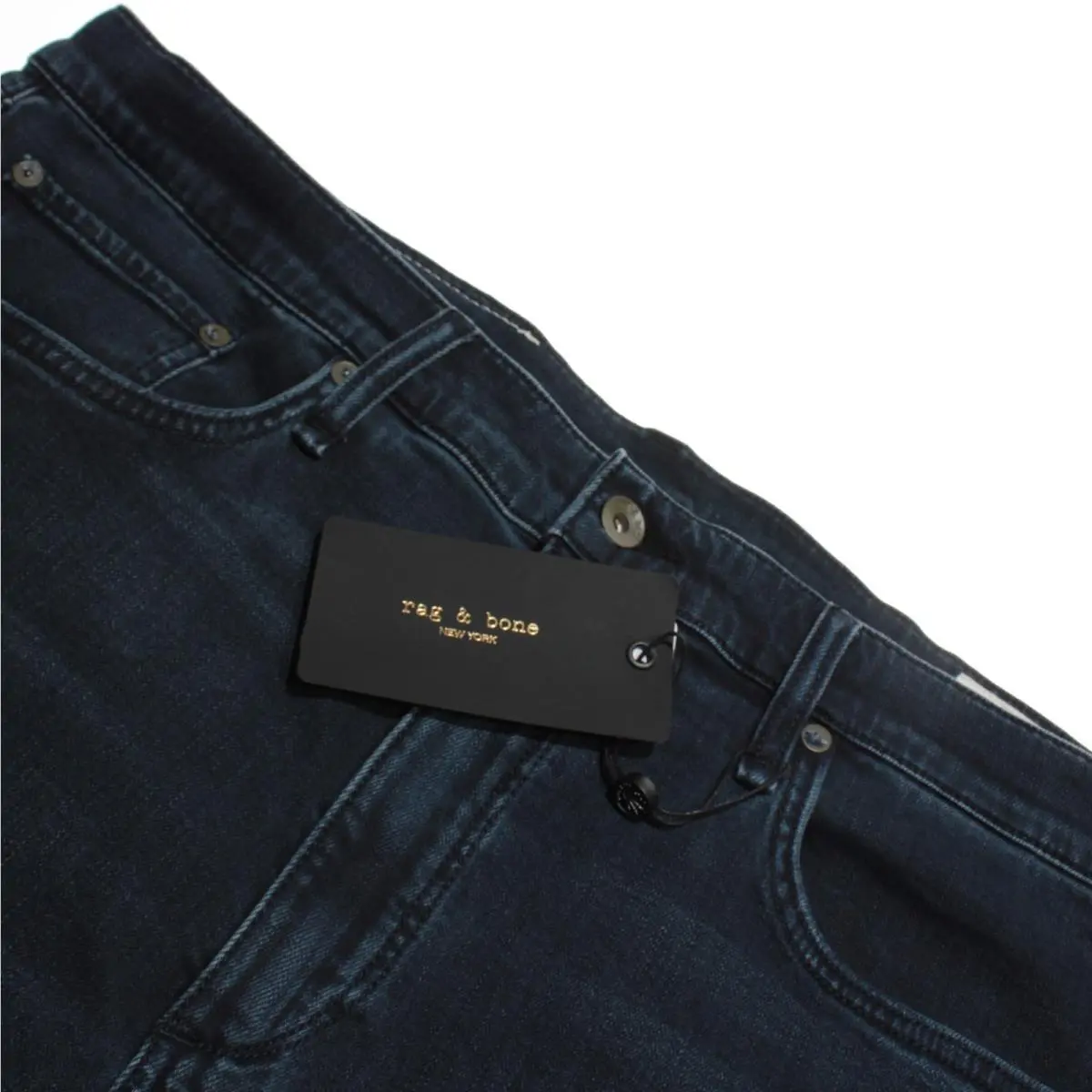 Rag Bone 5 Pocket Stretch Denim Jeans Size 38 US Fit 2 in Blue by Rag & Bone