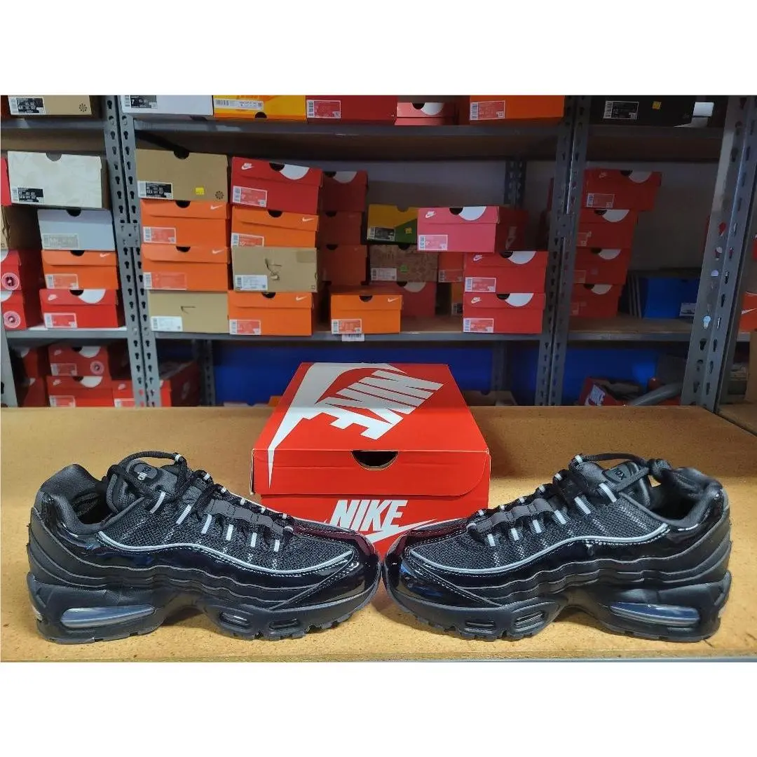 Nike shoes - Nike Air Max 95 - Air Max - IB6397-001 - Black Metallic Silver, Women`s: Black Metallic Silver 6