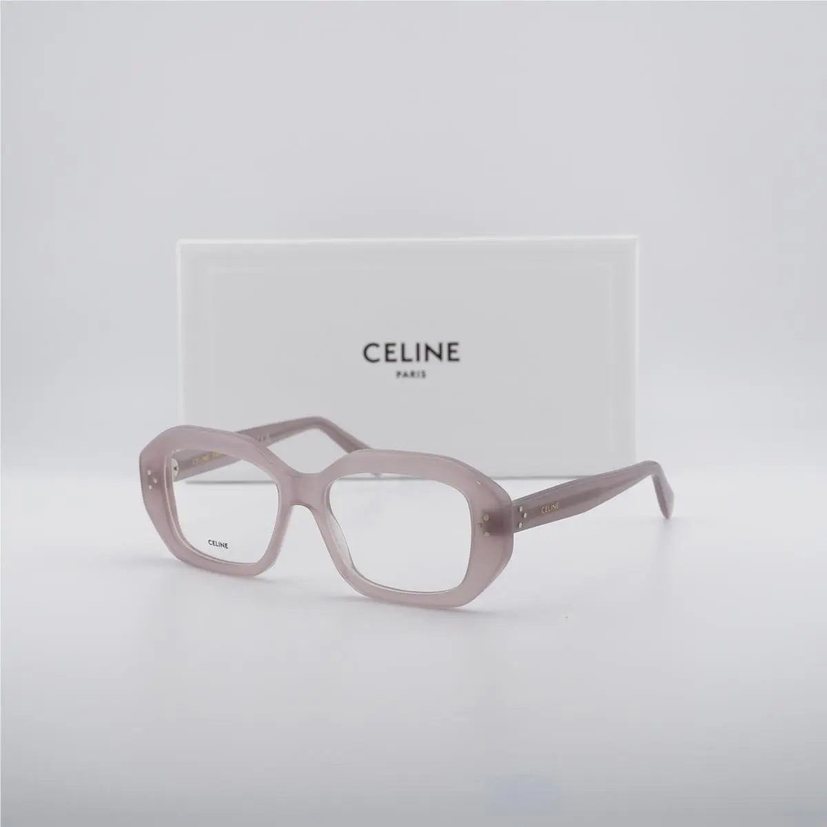 CL50156I 045 Gloss Brown 54mm Eyeglasses by Celine