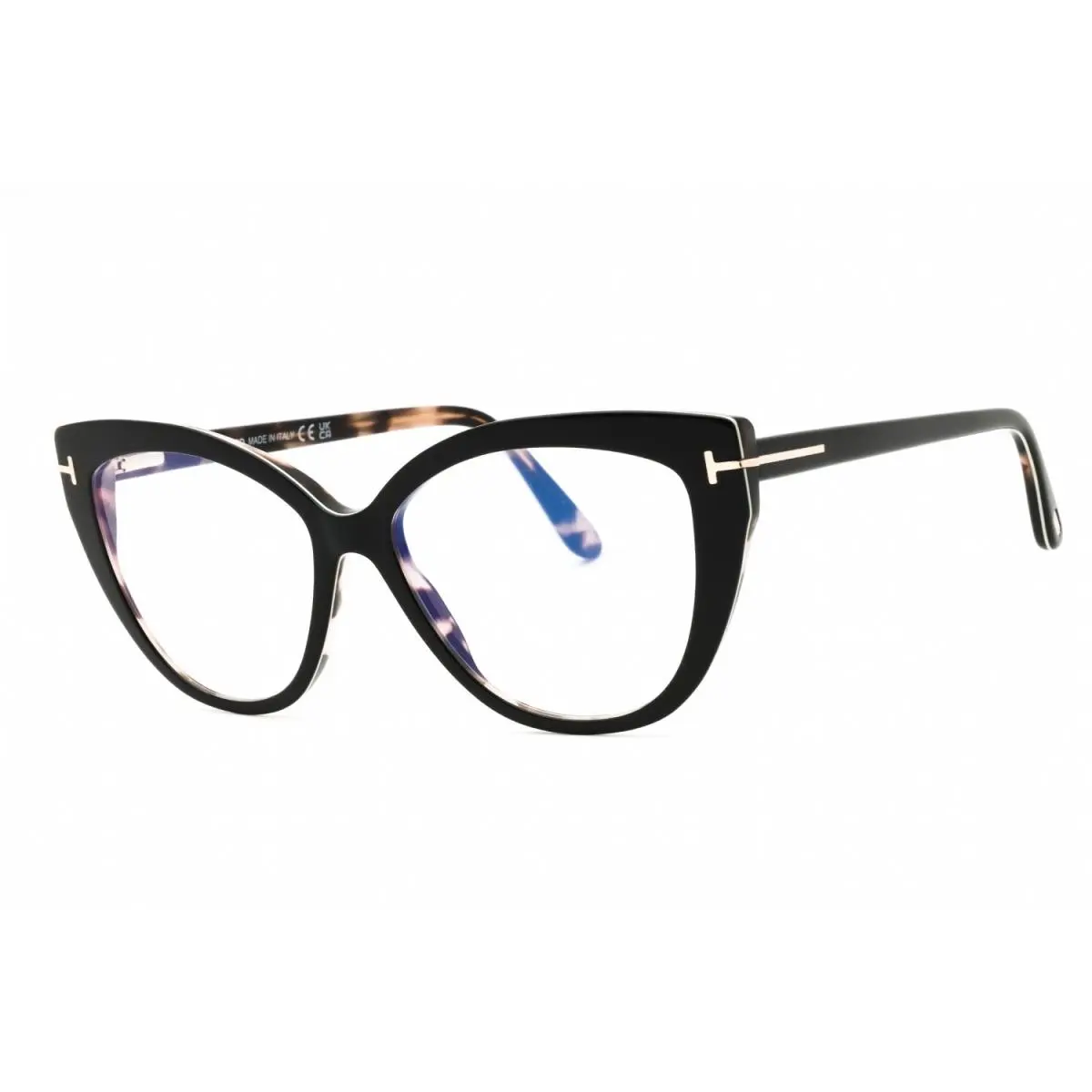 TF5673-005-54 Eyeglasses Frame Size 54mm 16mm 140mm Black Women 889214 by Tom Ford