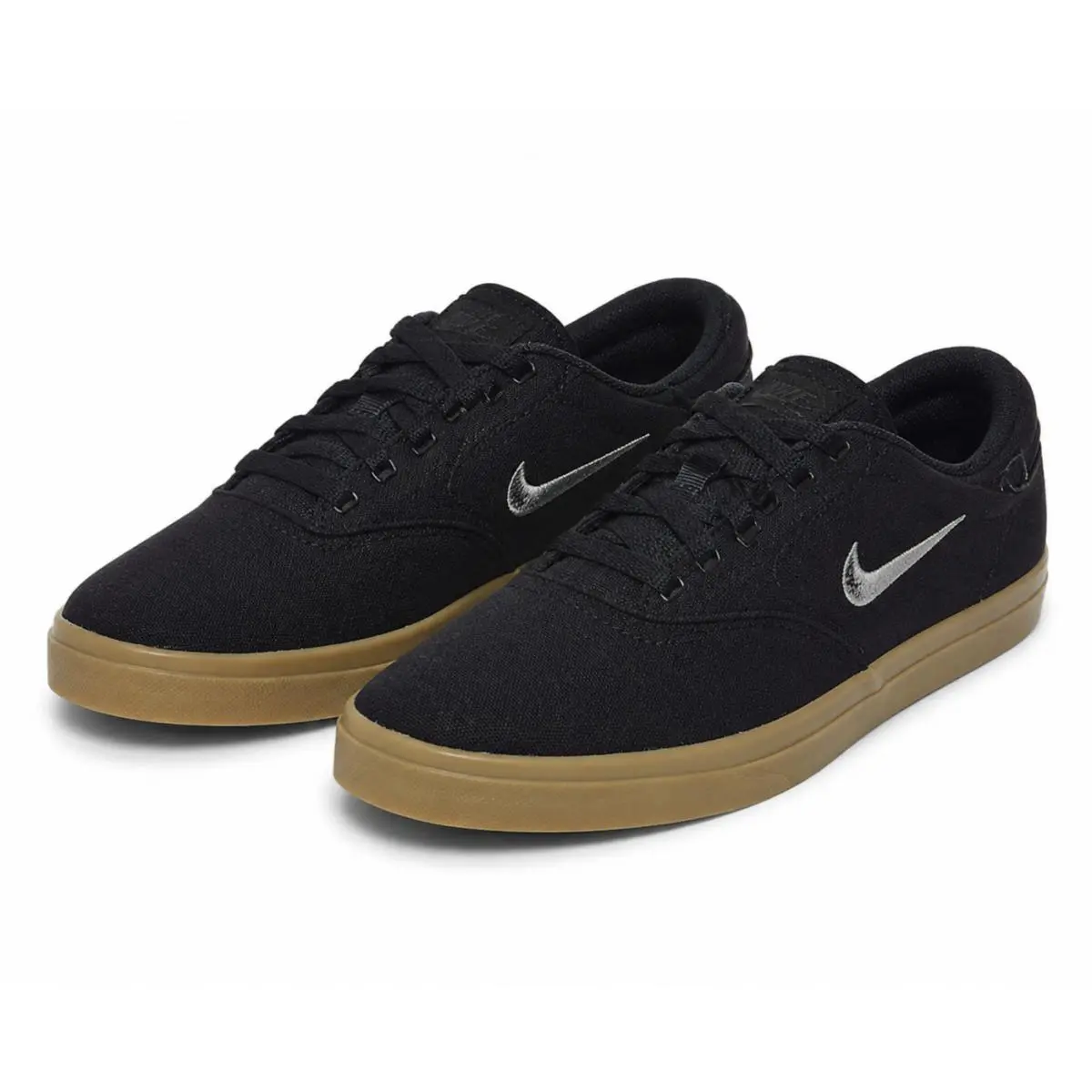 SB Check Canvas — Black Gum- Kids Size by Nike