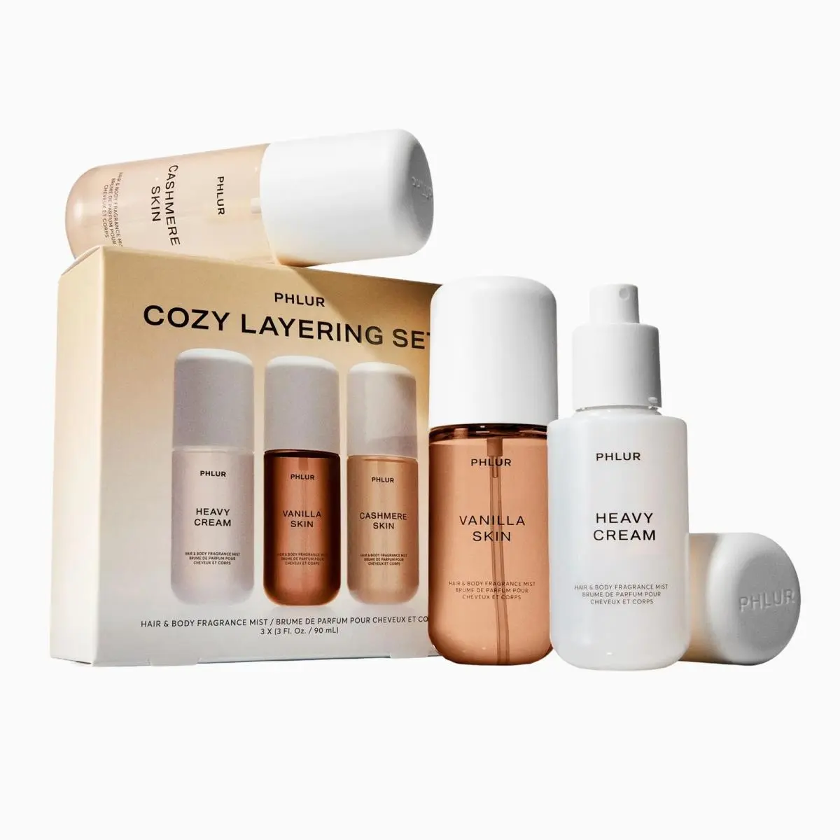 Cozy Body Mist Gift Set of 3 Value 3 Fl Oz 9 Pack 1 by Phlur