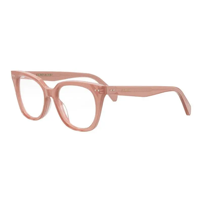 Cl50116i Eyeglasses Eye Glasses 074 52mm Unisex Pink with Glitter by Celine