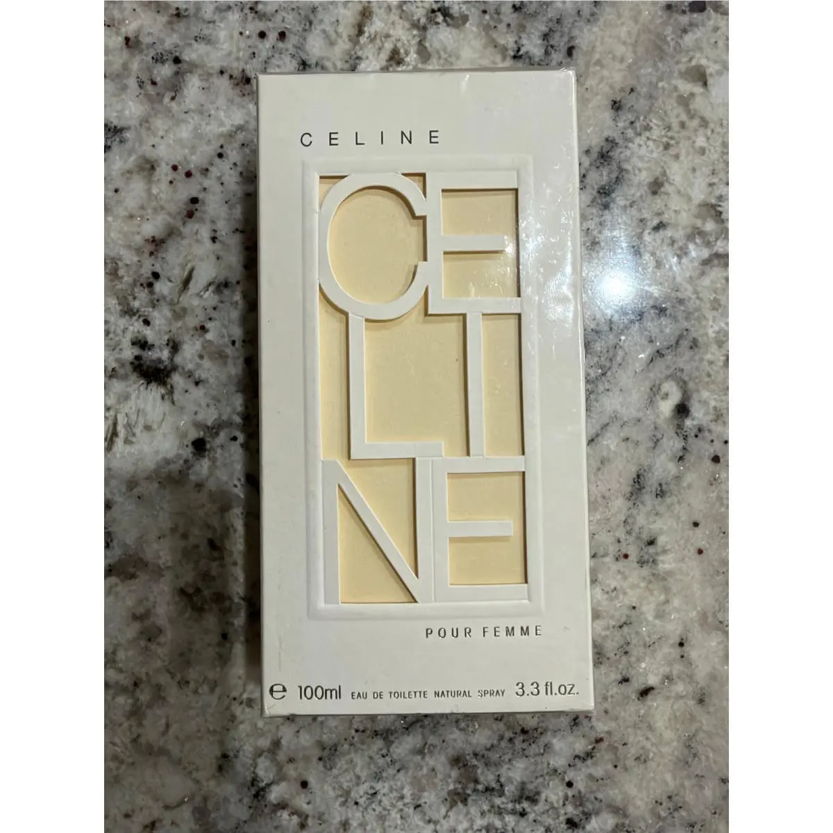 Pour Femme Eau de Toilette 100ml 3.3 fl oz Natural Spray Box by Celine