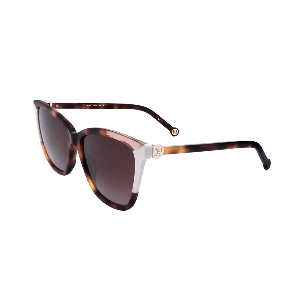 Women`s 58 mm Havana Ivory Sunglasses CH0052-S-C1H-58 by Carolina Herrera