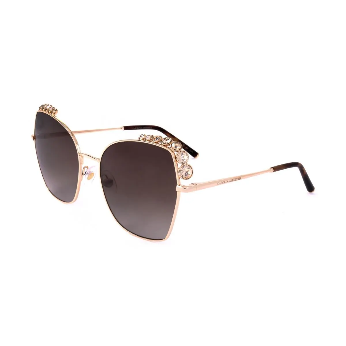 Women`s 59 mm Rose Gold Sunglasses HER0145-S-000-59 by Carolina Herrera