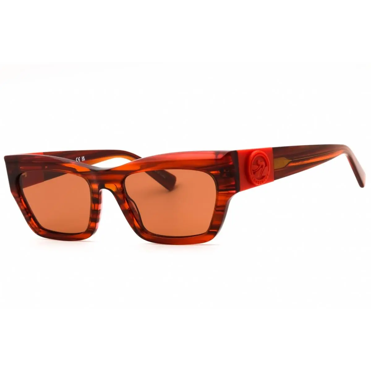 Lo763s Sunglasses Sun Glasses 607 53mm Women Striped Red by Longchamp
