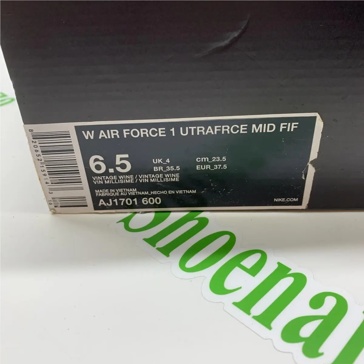 Nike shoes - Nike Air Force 1 Ultraforce Mid FIF - AJ1701 600 - Pink (UPC: 820652159143) 6