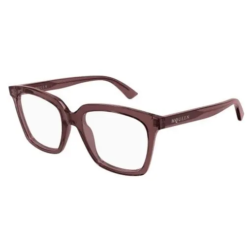 Alexander Mcqueen AM 0513O Eyeglasses 004 Violet by Alexander McQueen