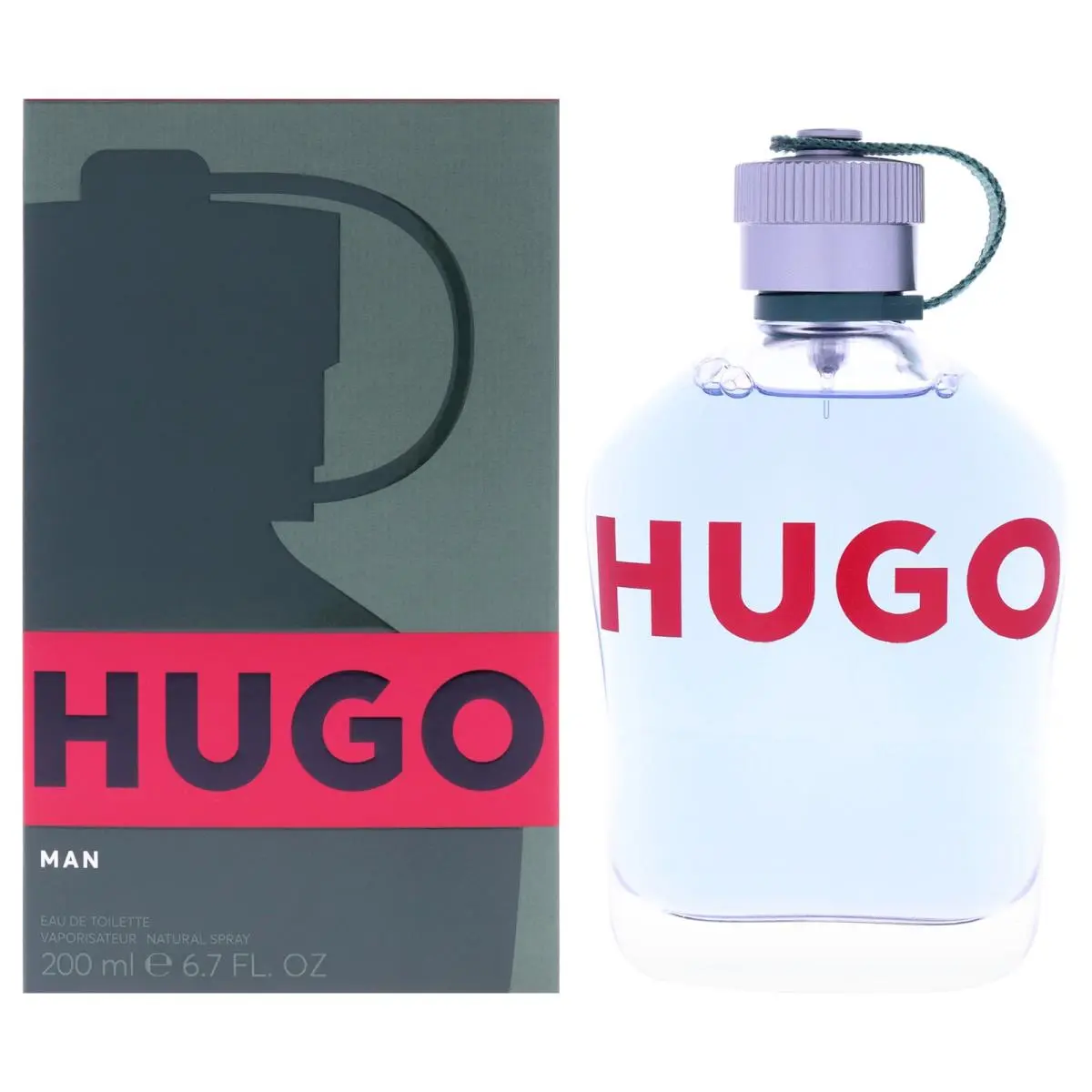 Hugo Eau De Toilette 6.7 oz 200 ml For Men by Hugo Boss