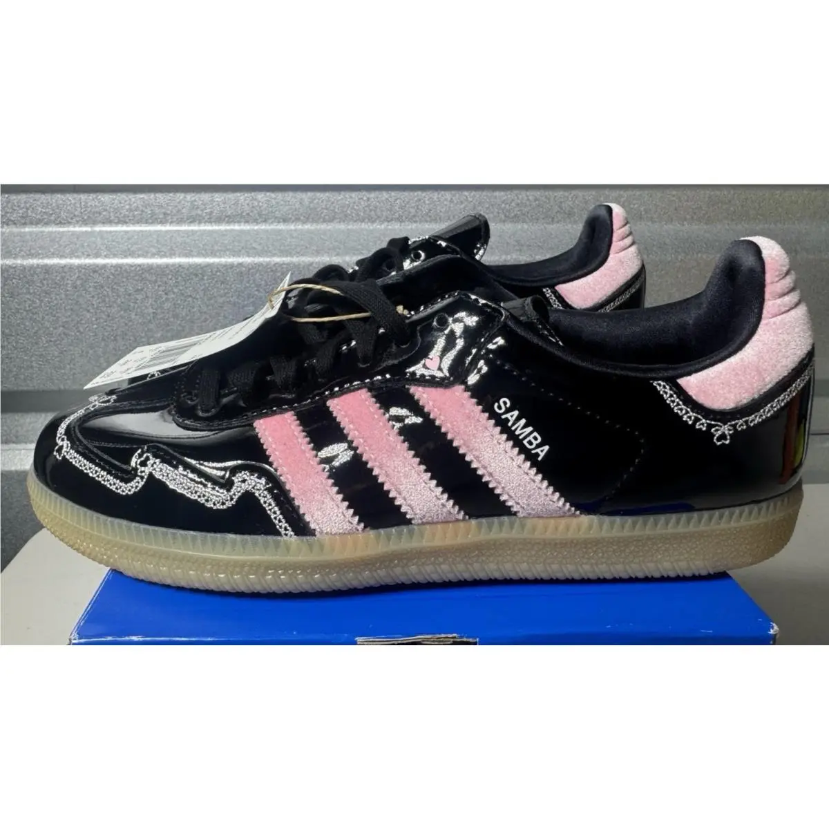 Adidas shoes - adidas Samba OG - Samba - KH9154 - Black, Pink 6