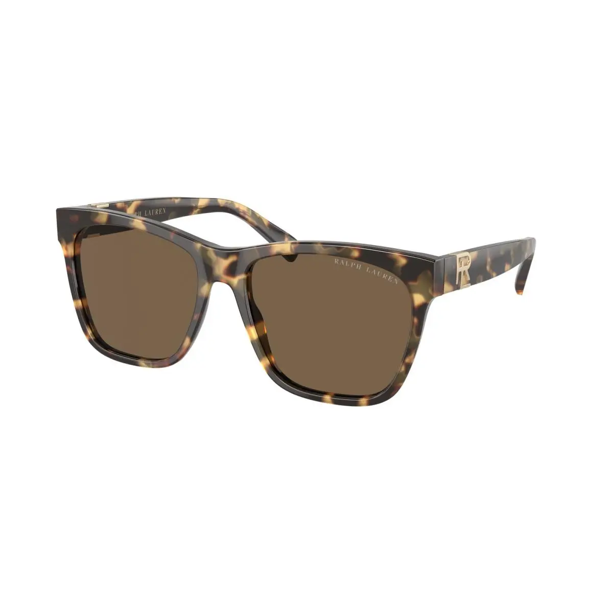 Ralph Lauren RL 8212 The Ricky Ii Havana Brown 500473 Size 57 Sunglasses