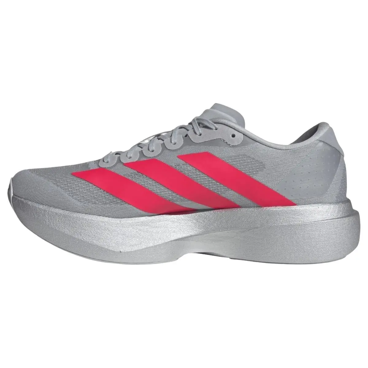Adidas shoes - Adizero Evo Sl Woven - Adizero Evo Woven - KH9494 - Silver/Red/Iron 2