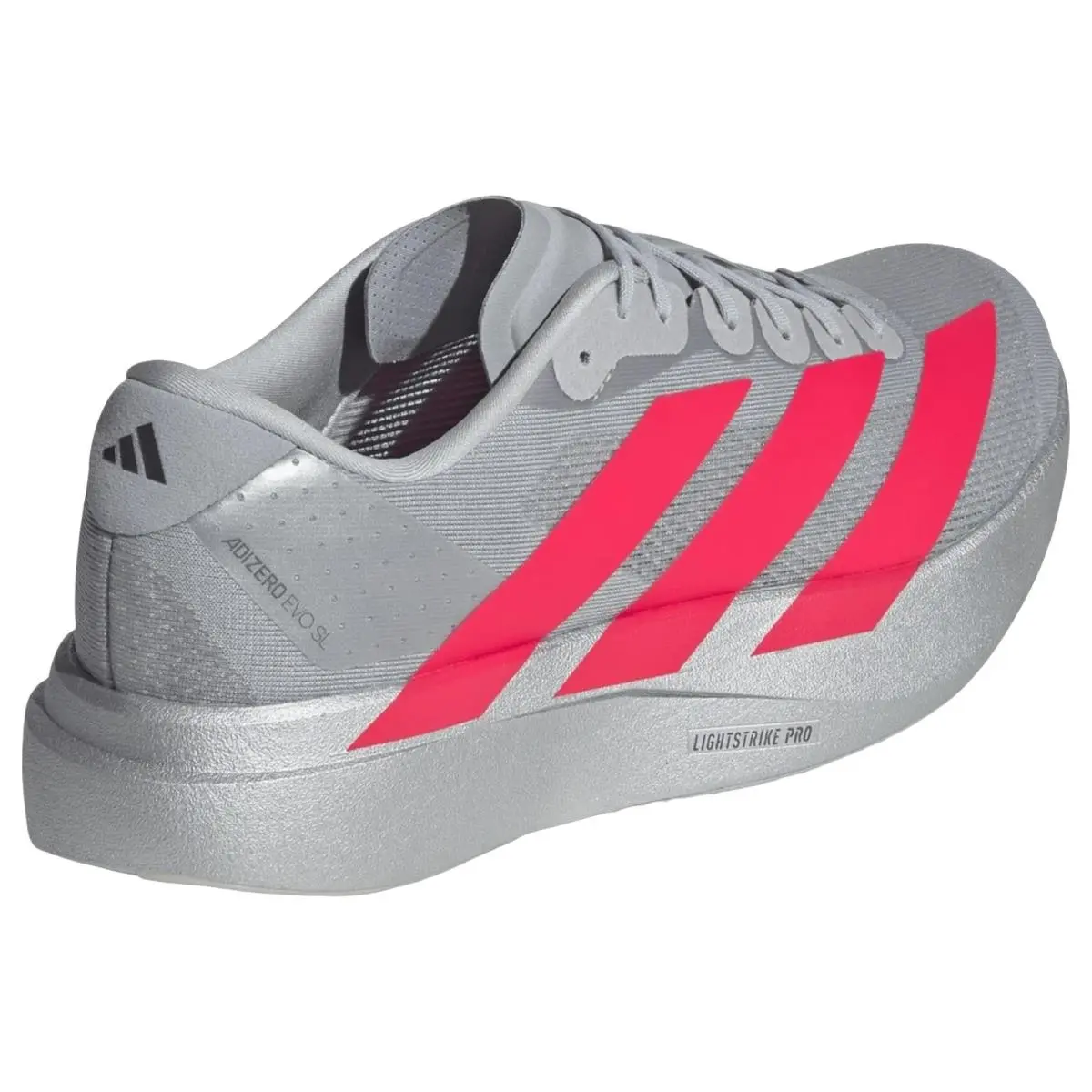 Adidas shoes - Adizero Evo Sl Woven - Adizero Evo Woven - KH9494 - Silver/Red/Iron 13