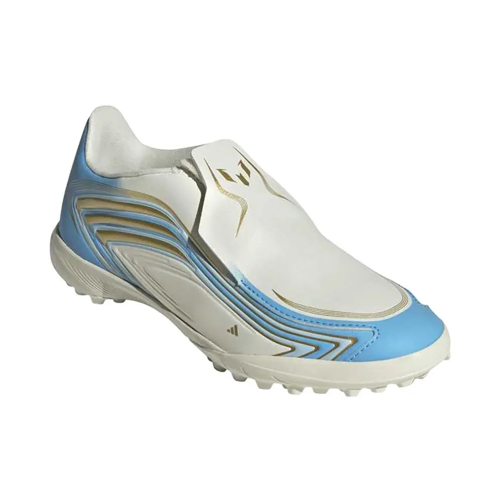 Adidas shoes - adidas F50 Messi League Laceless Turf Soccer Cleats - SB1158-KK1372 - Beige 0