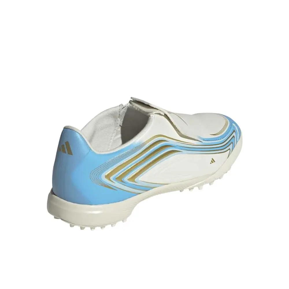 Adidas shoes - adidas F50 Messi League Laceless Turf Soccer Cleats - SB1158-KK1372 - Beige 4