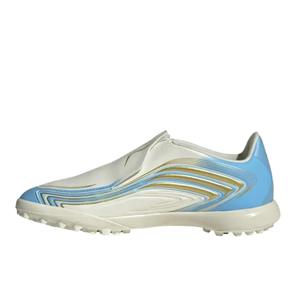Adidas shoes - adidas F50 Messi League Laceless Turf Soccer Cleats - SB1158-KK1372 - Beige 9