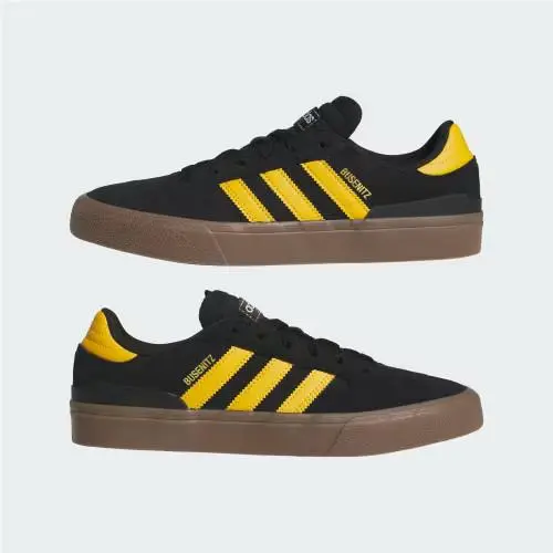 Adidas shoes - Core Black / Preloved Yellow / Gum 6
