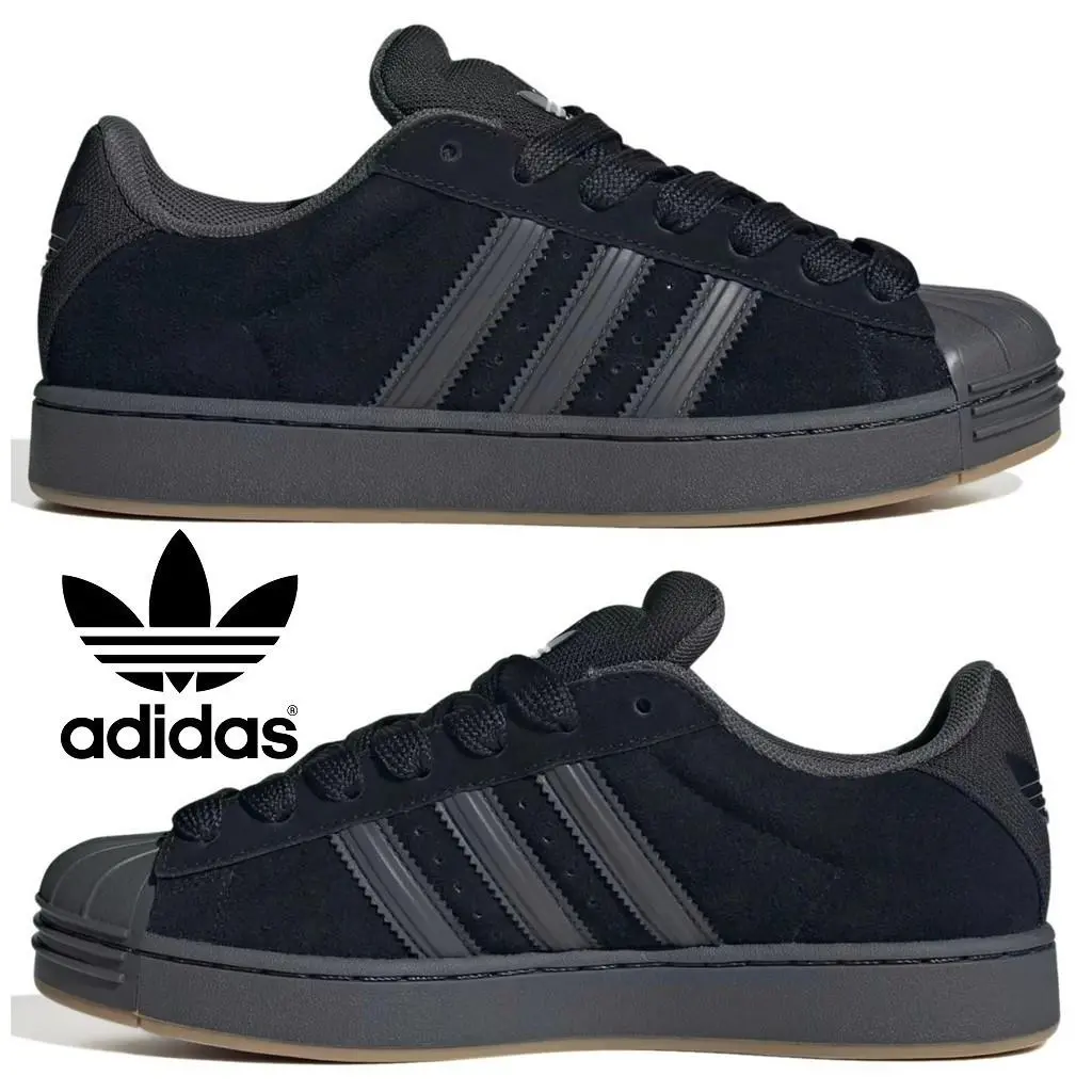 Adidas shoes - adidas Superstar - Superstar - Black, Manufacturer: Black / Grey 6