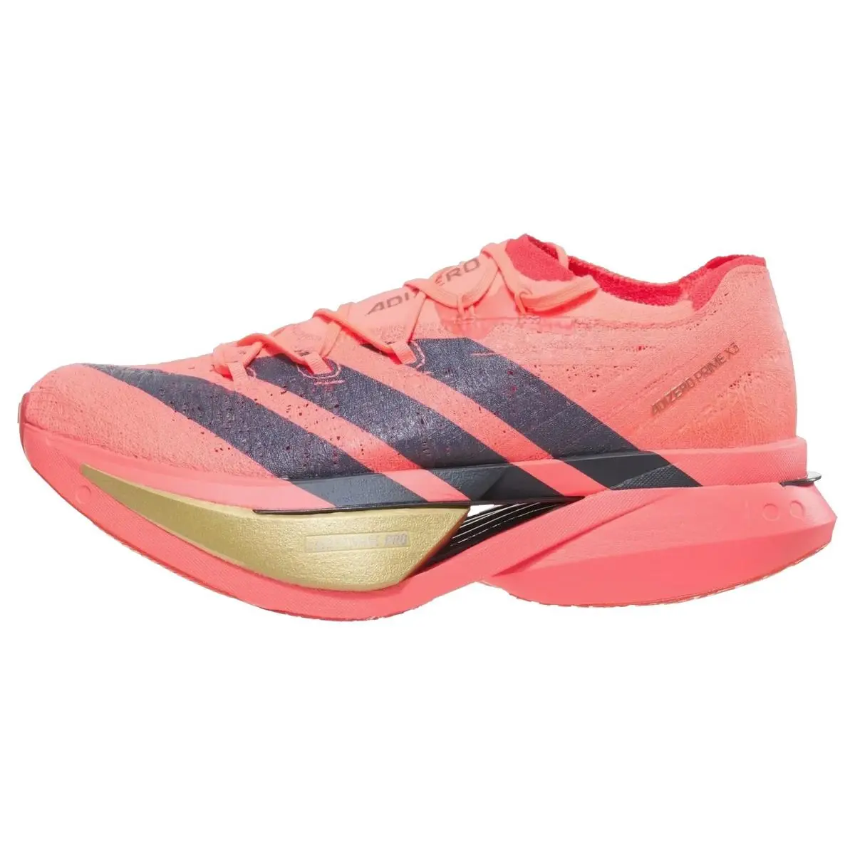 Adidas shoes - Adizero Prime X3 Strung - Adizero Prime Strung - KI3248 - Solar Turbo/Grey Six/Lucid Red 5